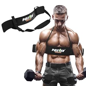 Arm Blaster for Biceps & Triceps Dumbbells Barbell Curl Bar Bicep Blaster for Bodybuilding Muscle Builder Strength Training Bicep Curls Isolator Workout Equipment Weight Lifting Support for Big Arms