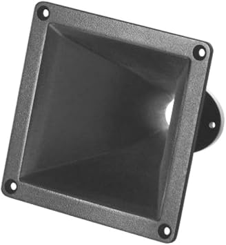 B&C Speakers TRM07 Compact Horn Designed for Compression Drivers 3/4-inch Throat Entry Horizontal 60 X Vertical 40 Motorcycle Car Pro Audio Components Speaker - TRM07