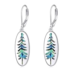 Silver-Pine Tree Necklace