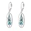 Silver-Pine Tree Necklace