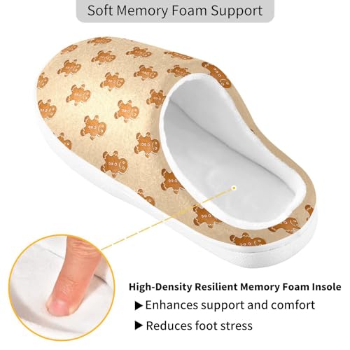 Womens Men's Leopard Print Slippers,Memory Foam Slippers for Home,Bedroom Slippers Fluffy Fuzzy Slippers House Shoes for Women Men 213401033