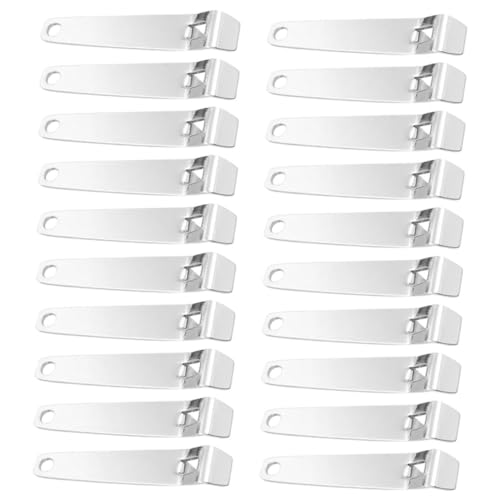 Ciieeo 20 piezas Abridor de Botellas Mini de Acero Inoxidable Multifuncional para Ampollas y Botellas Orales Accesorio para Enfermería Portátil y Duradero para Hogar y Farmacia
