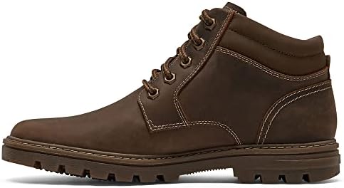 Rockport Men's Weather Or Not Plain Toe Boot Ankle, New TAN Leather/Suede, 13
