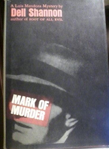 Mark of murder, B0006BM6PU Book Cover
