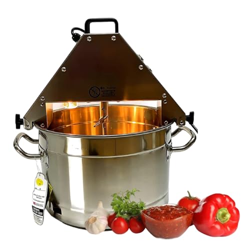 Mezclador comercial de alimentos con función de calefacción y raspador elevador para un procesamiento eficiente de alimentos