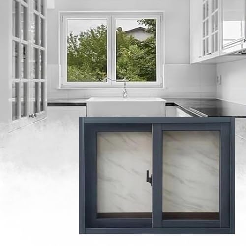 38x21in Aluminum Frame Household Shed Window, Black 97x53cm Security Sliding