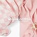 Bolton Baby Co. Muslin Changing Pad Cover (2-Pack): Ultra Soft Changing Table Sheets for Baby Boys & Girls, Perfect Fit for Standard Diaper Changing Table Pad (Bubblegum)