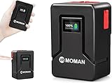 🔋【Solo uno es suficiente】Moman 99S tiene cuatro puertos de salida BP*1/D-tap*1/USB-A*1/USB-C*1. Por lo que puede ser compatible con muchos productos electrónicos del mercado. Por ejemplo: placa de V-Mount Batería/BMPCC 4K 6K/teléfono móvil/tableta/ordenador portátil/cámara de vídeo/Monitor de cámara/luz LED de estudio.