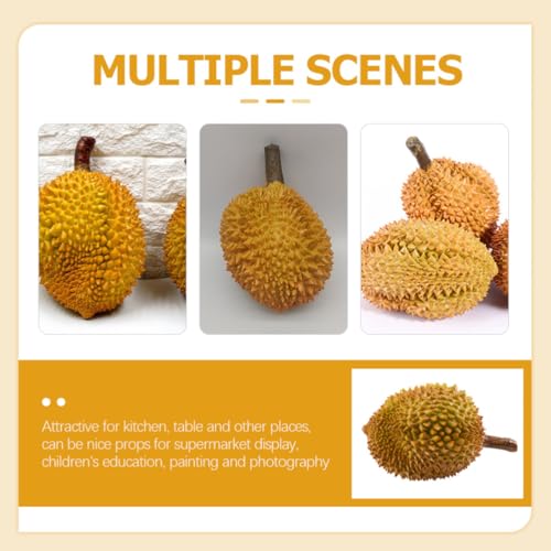 Durian en plastique jaune durable contre la décomposition végétale