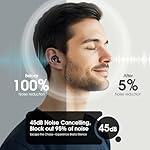 Ear Plugs for Sleeping Noise Cancelling,Soft EarPlugs for Concert,Reusable Ear Plugs for Noise Reduction with 8 EarTips,Silicone Hearing Protectio for Work and Travel(Black) - Image 2