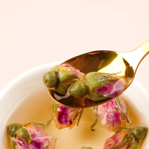 Red Rose Tea 5.29oz Pingyin Dried Red Rosebud Flowers Bulk Perfect For Tea Baking DIY - Image 5