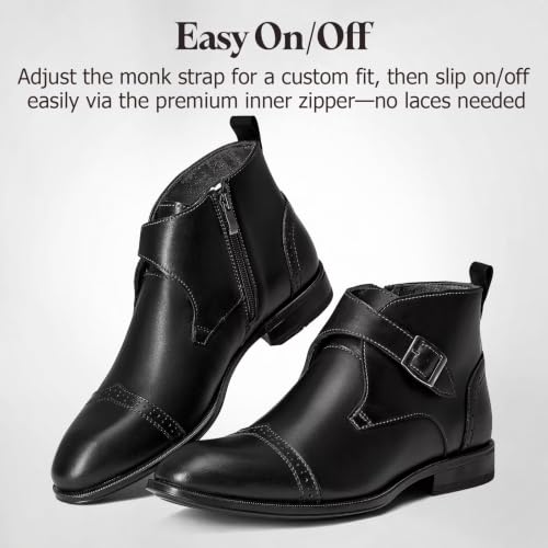 Image of Arkbird Men's Dress Boots Genuine Leather Ankle Boot for Men Classic Casual Oxford Style Footwear