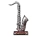 Produktbild Garneck Saxophon Figur Replik Miniatur Retro Harz Musikinstrument Desktop Ornament Musik Sammlung Geschenk