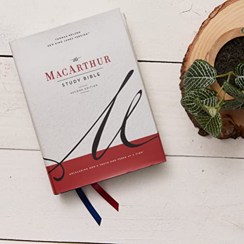 Nkjv, MacArthur Study Bible, 2nd Edition, Cloth Over Board, Blue, Comfort Print: Unleashing God's T