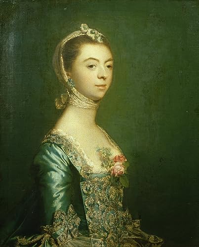 Peinture sur toile portrait de Lady Joshua Reynolds pour créer un salon chaleureux