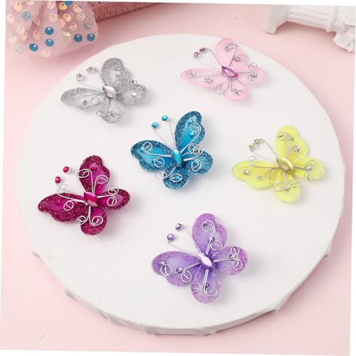 Mariposas de organza para decorar mesas de bodas y proyectos creativos en el hogar 4