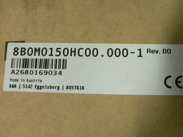 B&R 8B0m0150hc00.000-1 Liquid Cooled Module Rack