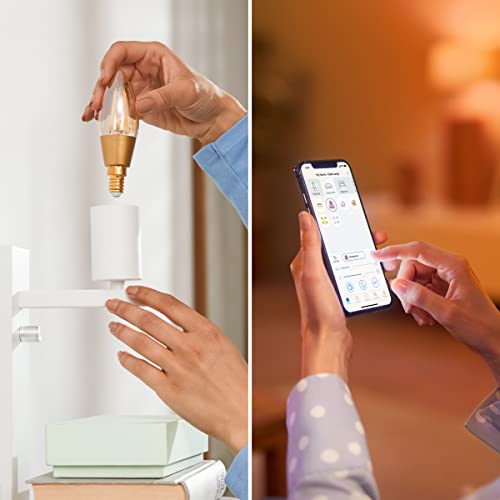 Philips smart led ampoule connectée flamme e14 nuances de - vue 6