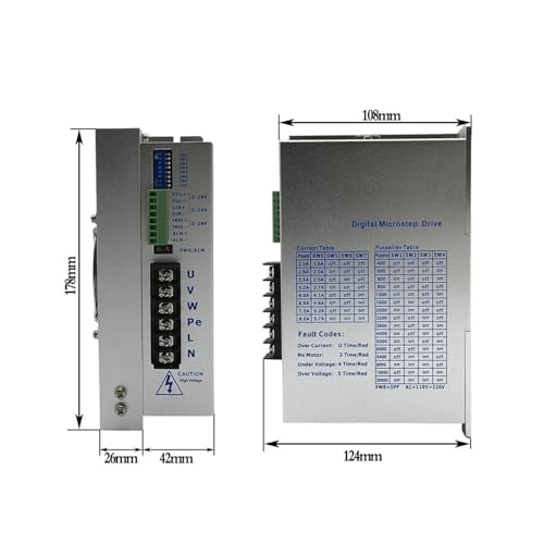 Moteur pas à pas triphasé Nema34 robuste 12Nm pour guidage CNC - 4