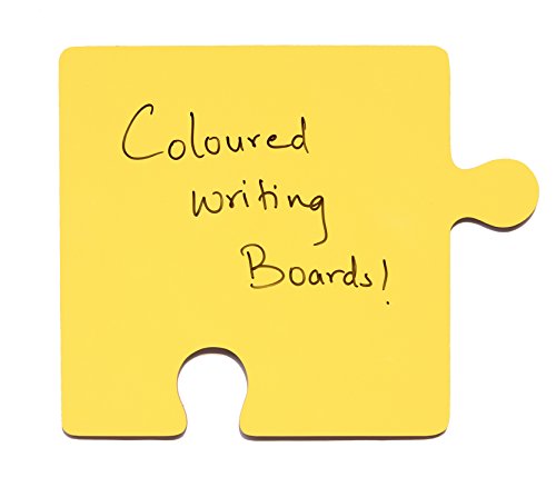 IVEI Puzzle Shaped Dry Erase Board(Yellow)