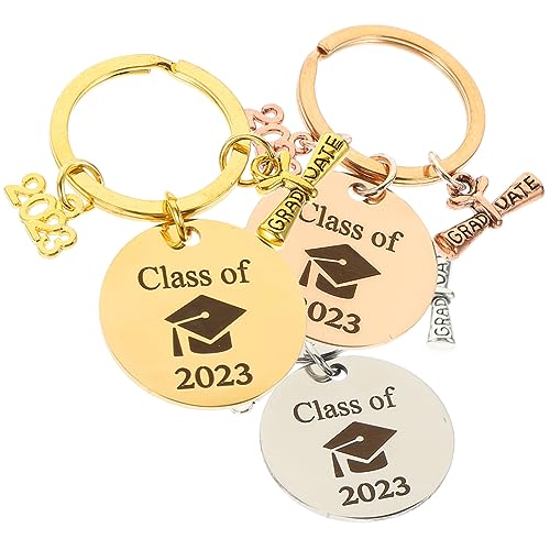 Porte-clés diplômé 2023 : le cadeau de fin d'études idéal en acier robuste