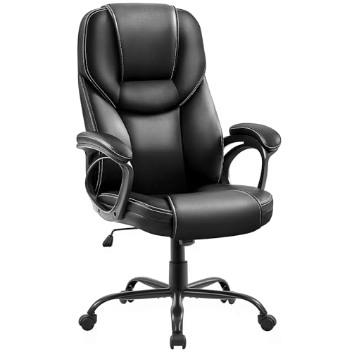 Yaheetech Bürostuhl Chefsessel Ergonomischer Drehstuhl Hoher...