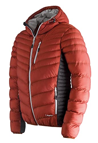 Kapriol Thermic Imbotti Men's Down Jacket with Hood, Red – Image 3
