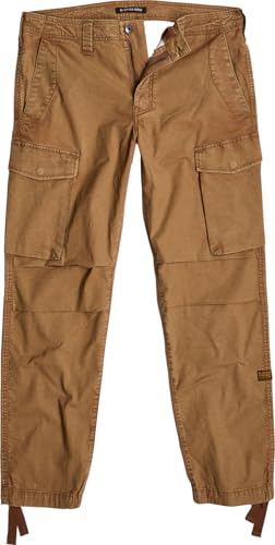G-STAR Raw - Mens Core Regular Cargo Pants, Color Kangaroo, Size: 36W x 34L4