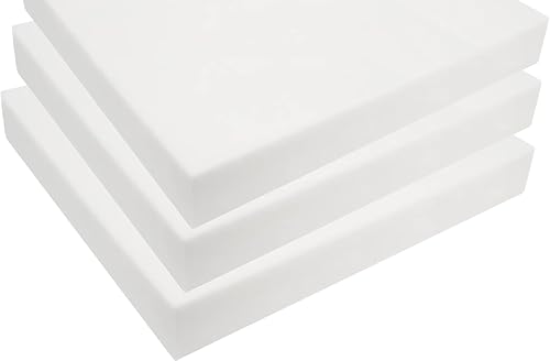 Miniatura 7 de FoamTouch Espuma de tapicería de alta densidad (4 unidades) de 1 pulgada de alto x 24 pulgadas de ancho x 24 pulgadas de largo