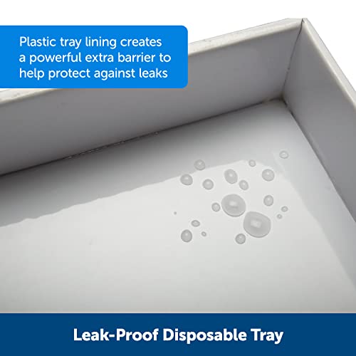 Petsafe Scoopfree Crystal Litter Tray Refills, Premium Blue Crystals, 3-Pack, Disposable Tray, Includes Leak Protection & Low Tracking Litter, Absorbs Odors On Contact #TOP3