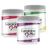 #1 L-Arginine Plus - Multi Flavor 3-Pack - Support for Blood Pressure, Cholesterol, Energy, Blood Fl