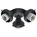 Hunter Fan Company, 99140, Three-Light Black Fitter