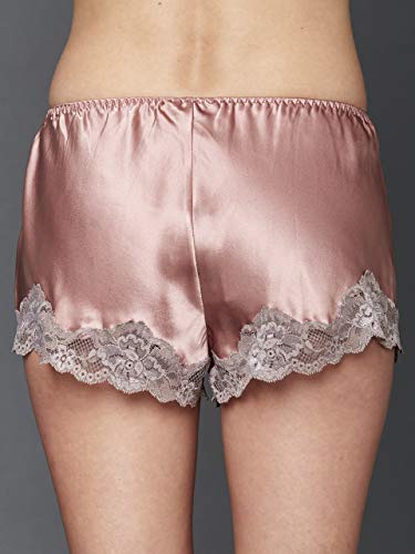 Women's 100% Silk Tap Pant, Lace Trim, Flattering Fit, Indulgence, Lingerie, Sleepwear, Beautiful Gift Packaging3