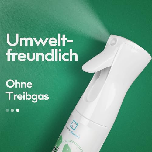 Dynamic Element - Geruchsneutralisierendes Spray für Nagerkäfige - Ideal für Hamster, Kaninchen, Meerschweinchen & Chinchillas - Duftstofffrei, mineralische Formel - 266 ml