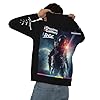 Men Fleece Hoodie Electric Casual Sweatshirt Long Sleeve Call&boy Pullover Hooded Neck Tops for Men Teens Boy Black with Pocket for Fans Gift #1