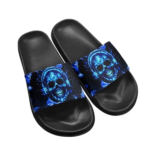 Slim Flip Flops for Men Shower Flat Sandals for Open-Toe EVA Cushion Summer Slide Slippers