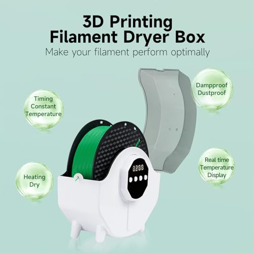 Image of Kingroon Filament Dryer Box Upgraded 360 Heating 1KG 3D Printer Filament Dryer Filament Dry Box for 1.75mm /2.85mm /3.00mm PLA, ABS, PETG, TPU,ePA-CF, ePA-GF, and PC