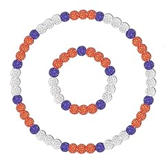 Orange/Dark Blue/White