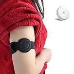 pinklilycare Lot de 2 bracelets pour capteur freestyle libre, 3 housses, protecteur de capteur pour transmetteur de bracelet pour diabète Taille unique Noir