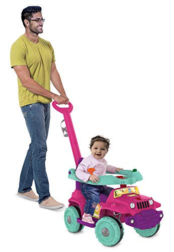 Babyjipe Passeio & Andador (Rosa), Bandeirante, Rosa