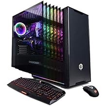CyberpowerPC Gamer Supreme Liquid Cool Gaming PC, Intel Core i7-9700K 3.6GHz, NVIDIA GeForce RTX 2070 Super 8GB, 16GB DDR4, 240GB SSD, 2TB HDD, WiFi Ready & Win 10 Home SLC10340CPGV2, Black