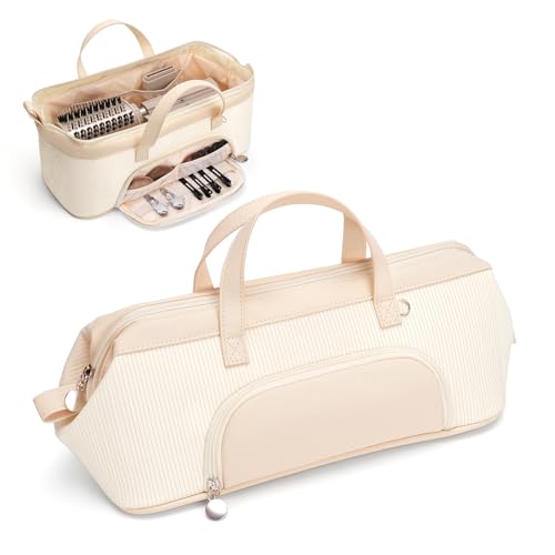 Lotour Estojo De Viagem Para Ferramentas Cabelo Secador Shark Hd430 Flexstyle/Dyson Airwrap/Dyson Supersonic, Organizador Armazenamento Portátil E Acessórios À Prova D'Água