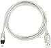 USB 2.0 Male to IEEE 1394 Mini 4Pin Male iLink Firewire DV Adapter Cord Cable Compatible with Sony DV