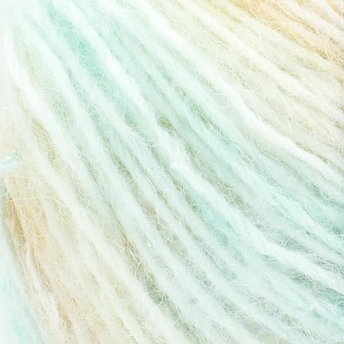 Image of Lion Brand Yarn, Scarfie Lite Crochet Yarn, Palm, Multicolor, 3 Pack | Worsted Weight Acrylic Blend Knit & Crochet Fiber for Self-Striping Scarves, Colorful Cardigans, Chunky Blankets, Pastel Hats