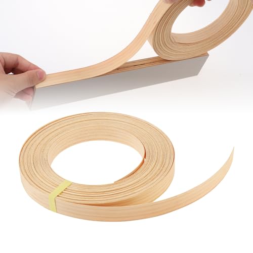 Bande de placage en bois de pin pour réparer les chants abîmés de vos placards