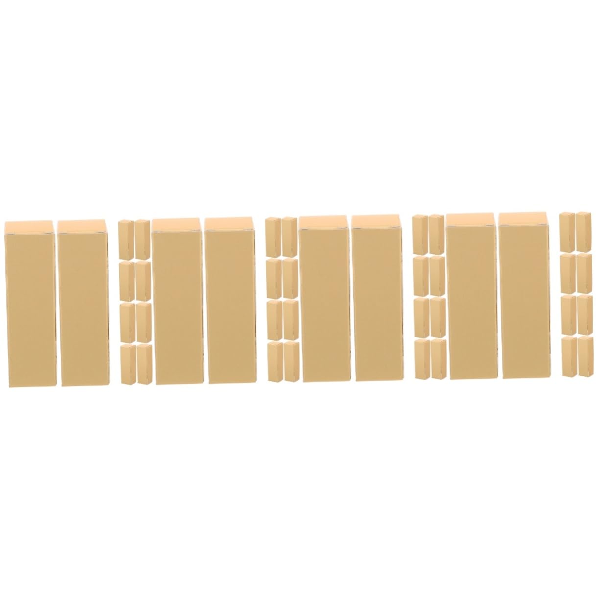 WRITWAA 4 Sätze Lippenstift-box Saftig Inhaber Schüttgut Container Klein Aufbewahrungsbehälter Für Lipgloss Aus Papier Lippenstiftverpackung Geschenkbox 50 Stück * 4