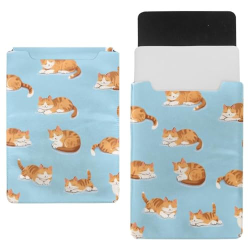 Funda para portátil Lazy Cats de 13.8 x 10.2" ideal para llevar a la cafetería u oficina