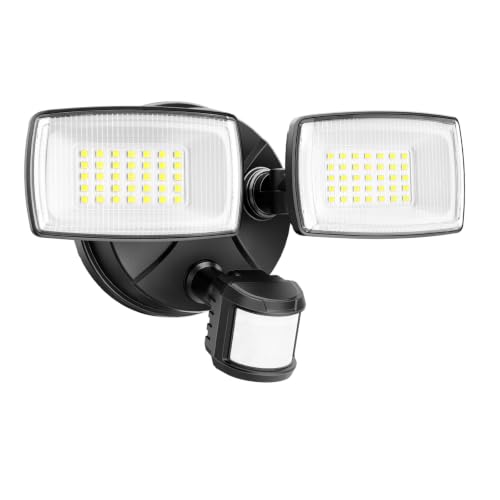 Onforu Battery Powered Motion Sensor Outdoor Lights, Security Floodlight