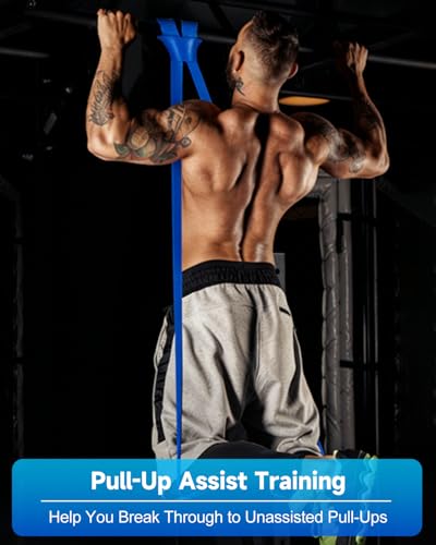 Image of Resistance Bands Set, Pull Up Assist Bands - Stretch Resistance Band - Mobility Band Powerlifting Exercise Bands for Resistance Training, Physical Therapy, Home Workouts