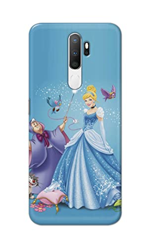 Image of Famous Cartoon Lady Character Hard Back Case Cover for Oppo A5 (2020) / Oppo A9 (2020) / Oppo A11x Back Cover -(J5) VNS2224